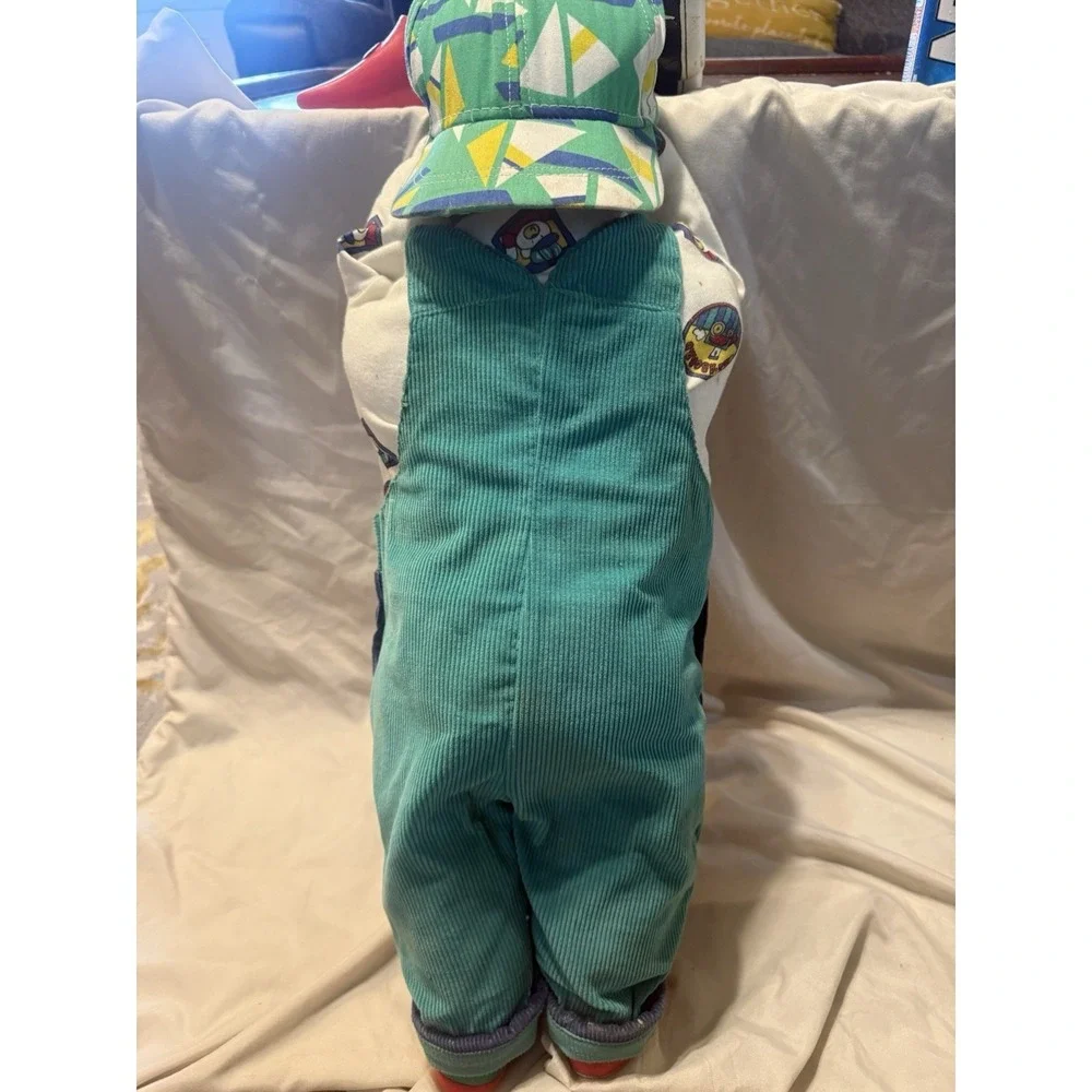 VINTAGE TIME OUT DOLL Corner Doll Hide & Seek Oshkosh Overalls Shoes